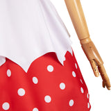 Oshi no Ko Arima Kana Red Polka Dot Dress Cosplay Costume Outfits