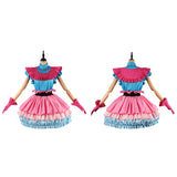 Oshi no Ko Hoshino Ai Cosplay Pink Dress For Women Halloween Carnival Party
