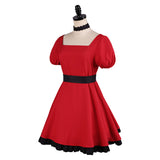Oshi no Ko Hoshino Rubii Cosplay Red Dress For Halloween Carnival Party Suit