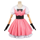 Oshi no Ko Hoshino Ruby Pink Polka Dot Dress Anime Cosplay Costume Outfits