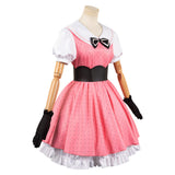 Oshi no Ko Hoshino Ruby Pink Polka Dot Dress Anime Cosplay Costume Outfits