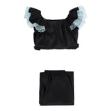 Oshi no Ko Kurokawa Akane Cosplay Black Dress Halloween Carnival Party Suit