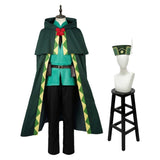 Otto Suwen Green Cape Outfit Cosplay Costume Halloween Carnival Party Suit
