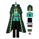 Otto Suwen Green Cape Outfit Cosplay Costume Halloween Carnival Party Suit
