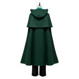 Otto Suwen Green Cape Outfit Cosplay Costume Halloween Carnival Party Suit