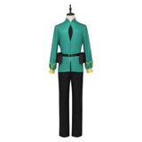 Otto Suwen Green Cape Outfit Cosplay Costume Halloween Carnival Party Suit