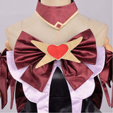 Overwatch Juno Black and Red Heart of Hope Magical Girl Myth Skin Cosplay Costume Halloween Carnival Party Suit