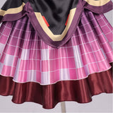 Overwatch Juno Black and Red Heart of Hope Magical Girl Myth Skin Cosplay Costume Halloween Carnival Party Suit