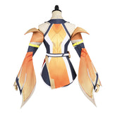 Overwatch OW Anran Women Yellow Outfit Cosplay Costume Halloween Carnival Party Suit