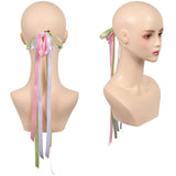 Padme Amidala Cosplay Pink Colorful Ribbon Hair Accessories Halloween Carnival Party Props Accessories