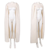 Padme Amidala Cosplay Costume White Cloak Halloween Carnival Party Suit