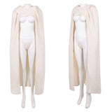 Padme Amidala Cosplay Costume White Cloak Halloween Carnival Party Suit