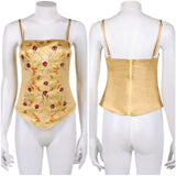 Padme Amidala Yellow Cosplay Costume Halloween Carnival Party Suit