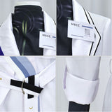 Path to Nowhere The Chief Women White Outfit Cosplay Costume Halloween Carnival Party Suit