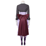 Perona Women Pink Outfit Cosplay Costume Halloween Carnival Party Suit
