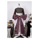 Perona Women White Dress Cosplay Costume Halloween Carnival Party Suit