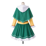 Petora Women Yellow and Green Outfit Cosplay Costume Halloween Carnival Party Suit