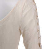 Pirates of the Caribbean Elizabeth Swann Women White Dress Cosplay Costume Halloween Carnival Party Suit