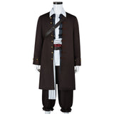 Pirates of the Caribbean Jack Brown Outfit Pro Cosplay Costume Halloween Carnival Party Suit