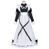 Playing Death Games to Put Food on the Table Aoi Cosplay Maid Dress For Women Halloween Carnival Party