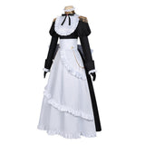 Playing Death Games to Put Food on the Table Benya Cosplay Maid Dress For Women Halloween Carnival Party