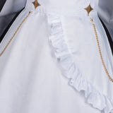 Playing Death Games to Put Food on the Table Benya Cosplay Maid Dress For Women Halloween Carnival Party