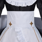 Playing Death Games to Put Food on the Table Benya Cosplay Maid Dress For Women Halloween Carnival Party