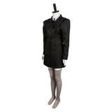 Poor Things 2023 Belle Baxter Movie Character Black Suit Cosplay Costume Outfits Halloween Carnival Suit