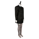 Poor Things 2023 Belle Baxter Movie Character Black Suit Cosplay Costume Outfits Halloween Carnival Suit