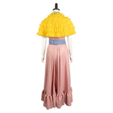 Poor Things 2023 Belle Baxter Movie Character Blue Pink Suit Cosplay Costume Outfits Halloween Carnival Suit