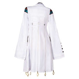 Pretty Derby Agnes Tachyon Women White Trench Coat Set Cosplay Costume Halloween Carnival Party Suit