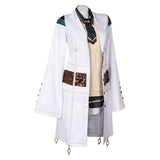 Pretty Derby Agnes Tachyon Women White Trench Coat Set Cosplay Costume Halloween Carnival Party Suit