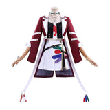 Pretty Derby Forever Young Women Red Outfit Cosplay Costume Halloween Carnival Party Suit