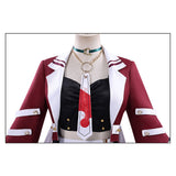 Pretty Derby Forever Young Women Red Outfit Cosplay Costume Halloween Carnival Party Suit