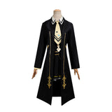 Pretty Derby Manhattan Cafe Women Black Outfit Cosplay Costume Halloween Carnival Party Suit