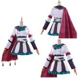 Pretty Derby Marche Lorraine Women White Outfit Cosplay Costume Halloween Carnival Party Suit