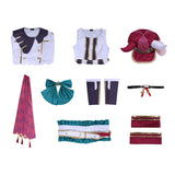 Pretty Derby Marche Lorraine Women White Outfit Cosplay Costume Halloween Carnival Party Suit