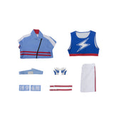 Pretty Derby Tamamo Cross Women Blue Outfit Cosplay Costume Halloween Carnival Party Suit