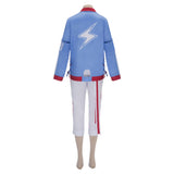 Pretty Derby Tamamo Cross Women Blue Outfit Cosplay Costume Halloween Carnival Party Suit