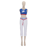 Pretty Derby Tamamo Cross Women Blue Outfit Cosplay Costume Halloween Carnival Party Suit