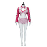 Princess Peach Women Pink Racing Suit Cosplay Costume Halloween Carnival Party Suit