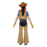 Princess Peach: Showtime! Cowgirl Peach Kids Children Cosplay Costume Outfits Halloween Carnival Suit