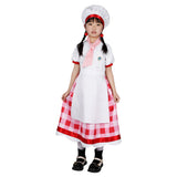 Princess Peach: Showtime! Patissiere Peach Game Character Kids Children Cosplay Costume Outfits