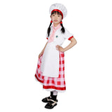 Princess Peach: Showtime! Patissiere Peach Game Character Kids Children Cosplay Costume Outfits