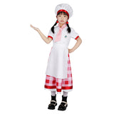 Princess Peach: Showtime! Patissiere Peach Game Character Kids Children Cosplay Costume Outfits