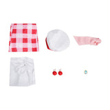 Princess Peach: Showtime! Patissiere Peach Game Character Kids Children Cosplay Costume Outfits