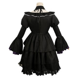 Puella Magi Madoka Magica Akemi Homura Black Gothic Dress Cosplay Costume Outfits Halloween Carnival Suit