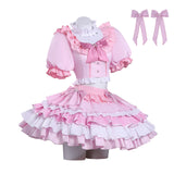 Puella Magi Madoka Magica Kaname Madoka Pink Dress Cosplay Costume Halloween Carnival Party Suit