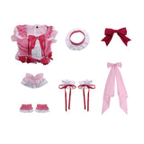 Puella Magi Madoka Magica Kyoko Sakura Pink Dress Cosplay Costume Halloween Carnival Party Suit