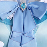 Puella Magi Madoka Magica Miki Sayaka Cosplay Blue Dress For Halloween Carnival Party Suit 